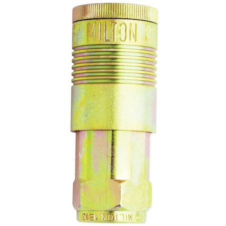 MILTON INDUSTRIES 1/2" NPT Female G-Style Coupler 1815